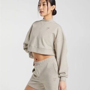 Gymshark Rest Day Cropped Sweater